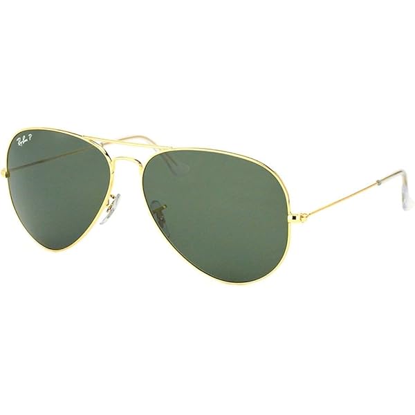 RayBan アビエーターL II GOLD イエローサイズ55 Amazon.com: Ray-Ban RB3025 Matte Gold Aviator 112/17 Sunglass 55mm