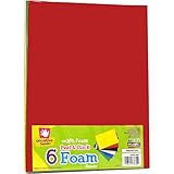 Creative Hands Peel & Stick Foam Sheets, 8.8 x 11.8-Inch, 6 Pack