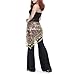 BellyLady Belly Dance Gold Coins Costume Hip scarf, Tribal Egyptian Coin Belt