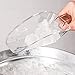 (2 Pack) 12-Ounce Clear Polycarbonate Scoop, Heavy-Duty Plastic Ice Scoop, Candy Scoops, Popcorn Scoops, Utility Scoops by Tezzorio