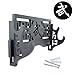 Eforlife 2-Tier Sword Holder Wall Mount Samurai Sword Display Stand Hanger Hollow Out Pattern for Katana Wakizashi and Standard Swords (Bushido-武)