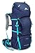 High Sierra Explorer Top Load Internal Frame Hiking Pack, True Navy/True Navy/Tropic Teal, 50L / 29-Inch