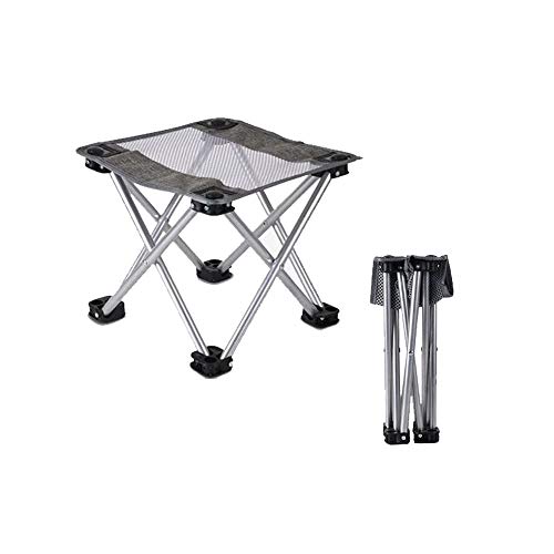 2pack of Folding Camping Stool,Portable Fishing Stool&Chair, Lightweight 1.2lbs Outdoor Slacker Chair for Backpacking, Hiking, BBQ, Picnic, Travel. 330lbs Capacity with Carry Bag