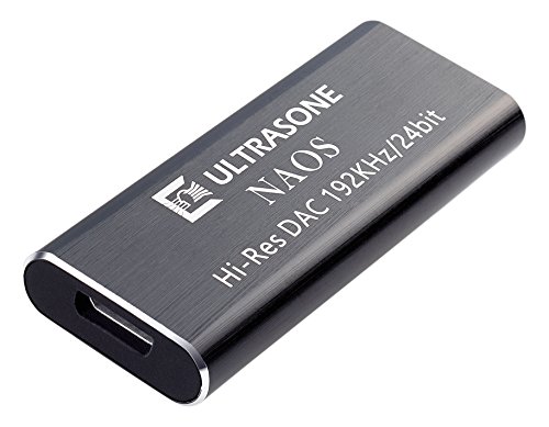 Ultrasone Digital Audio Converter 24/192 DAC & Headphone Amplifier Black (NAOS)