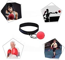 KWOW - Cinta para la cabeza con pelota de boxeo, portátil, para ...