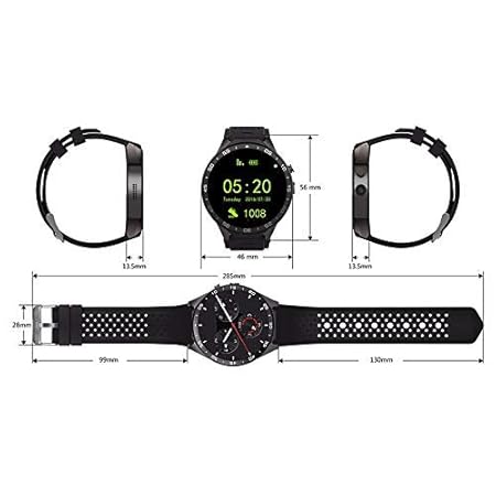 Amazon.com: MRXUE Smart Bracelet Watches Waterproof Heart ...