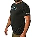 Fit Four The F4 Muscle T Shirt Athletic Fit Tri-Blend Short Sleeve T Shirt by for Fitness, WODs, Weightlifting (L, Charcoal)