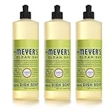 Mrs. Meyers 765222 Mrs. Meyers Liquid Dish Soap - Lemon Verbena - Case of 6 - 16 oz