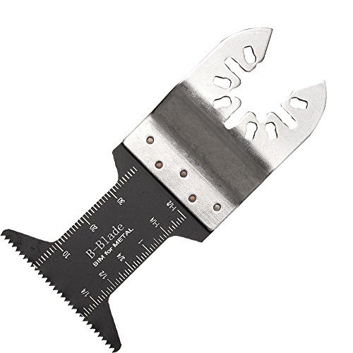 20 Pcs Mix Oscillating Saw Blades, Professional Wood/Metal Universal Multitool Quick Release Saw Blades Fit Fein Multimaster, Ryobi, Milwaukee, Bosch, Dremel, Dewalt, Rockwell, Makita and More #3041