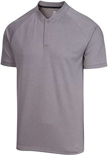 nike no collar golf shirt