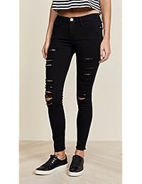 Marco de la dama Le color Rip Skinny Jeans