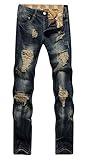MR. R Men's Distressed Ripped Skinny Jeans 9 Designs