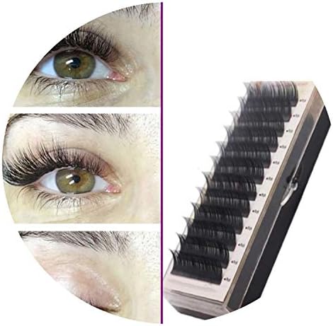 Individual Silk Eyelash Further All Size, Eyelash Extension Mink, Individual Eyelash Extensions,D,0.03Mm,15Mm