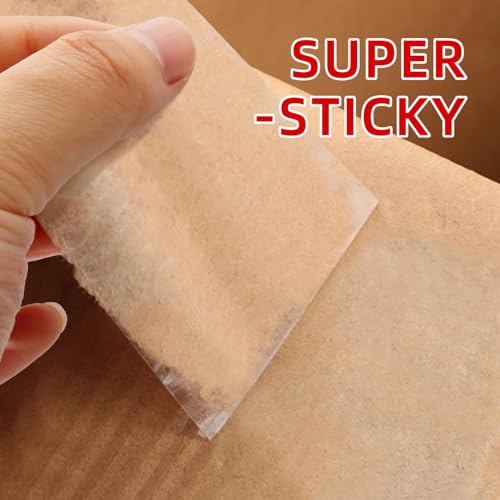 WELSTIK Clear Packing Tape 6 Pack with Dispenser, 50 mm x 55 m (2 in x 60 yd) Heavy Duty Packaging Tape for Carton Sealing, Moving, Shipping, Office and Home