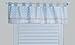 Trend Lab Logan Window Curtain Valance, Blue