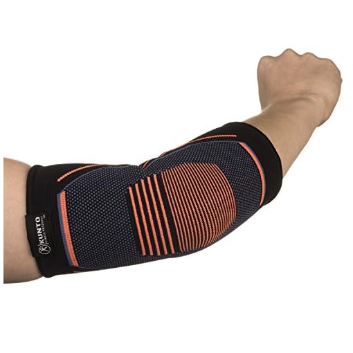 Kunto Fitness Elbow Brace Compression Support Sleeve (Shipped From USA) for Tendonitis, Tennis Elbow, Golf Elbow… - Image 7