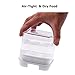 Food Storage Container, OnederHome Air-Tight Cereal & Dry Food Storage Set- 8 Piece Set with Free 20 Pcs Chalkboard Labels - Food Grade Durable Plastic BPA Free - Keep Food Dry & Fresh with Easy Lock