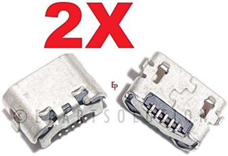 ePartSolution_2X USB Charger Charging Port Dock Connector USB Port for BlackBerry Classic Q20 SQC100-2 Replacement Part USA Seller