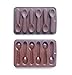 Drhob Silicone Spoon Shape Mold Candy Bake Ware Cupcake Cake Topper Cheapness, Chocolate
