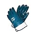 MCR Safety 9761 Predator Fully Coated Nitrile, One Size Fits All, Blue/White (Pack of 12)