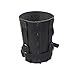 Hide & Drink Cruzy Kuzy Thick Leather Bike Cup Holder Handmade Charcoal Blackthumb 2