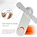 LINGSFIRE Handheld Fan Mini USB Portable Fan Rechargeable Personal Fan Desktop Fan Outdoor Fan for Home and Travel - USB Powered, 2 Speeds Pocket Fan (Orange)