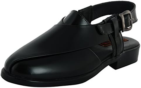 STYLIANO Men's Leather Outdoor Sandals