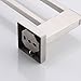 KES Towel Bar, Towel Rod with Double Rail 23 Inch Brushed Bathroom Shelf SUS 304 Stainless Steel Wall Mount Rack Contemporary Style, A2401-2