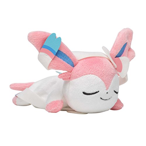 Pokemon Center Original Kuttari stuffed toy Sylveon good night ver