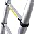 Soges Aluminum Telescopic Extension Ladder