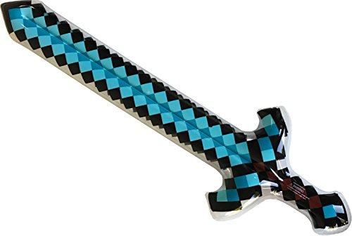 Inflatable pixel sword by Megasumer