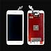Screen Replacement Compatible with iPhone 6S Plus, in White 5.5'' with Tools, Manual, Glass Protectors, LCD Repair Kit Display Full Front Touch Screen Digitizer Frame Assembly(White)