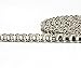 Jeremywell 41NP Nickel Plated Roller Chain 5 Feet with 1 Connecting Link, Heat Treated, Corrosion Resistant, Eliminates Stress Cracking, unwanted wear, and Easy Corrosion