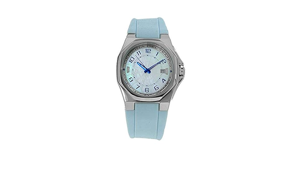 Reloj Officina del Tempo OT1028/02SWLB. Correa caucho azul ...