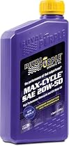 Royal Purple 12316 Max Cycle 20W-50 High Performance Synthetic Motorcycle Oil - 1 qt. (Case of 12)
