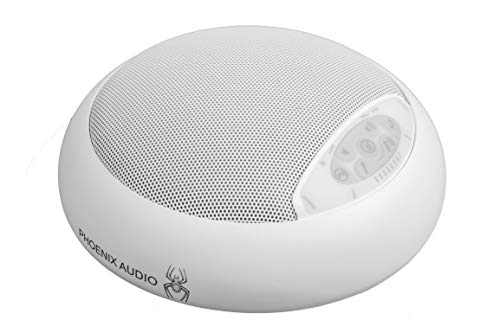 Phoenix Audio Smart Spider MT503 White - USB Table Microphone for Video Conferencing - Four Microphone Beamforming Arrays - Echo Cancelling - Ceiling Mount Available