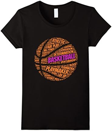 Womens Basketball sayings shirt quotes for team gift girls kids Small Black