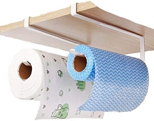 Kitchen Paper Hanger Sink Roll Towel Holder Organizer Rack Space Save Bathroom Roll Paper Shelf Hanging Door Hook Rack Holder