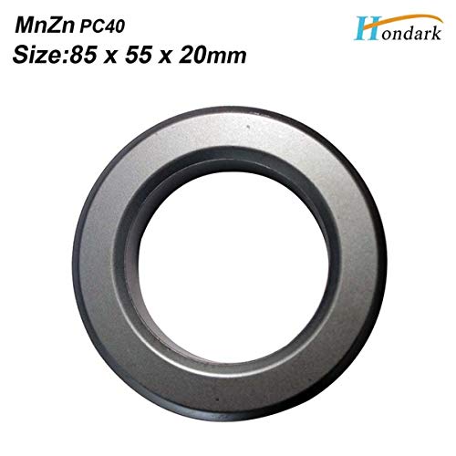 1ea 85X55X20mm Ultra Large Transformer ferrite core 3.3''X2.2''X0.8'' Isolator Inductor ferrite Ring Cable Wires EMI Filter ferrite RF Choke ferrite Bead MnZn PC40