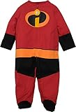 Disney Pixar The Incredibles Baby Boy Girl Costume Coverall Footies 6-9 Months