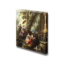 The Return from The Hunt by Joseph Parrocel...
