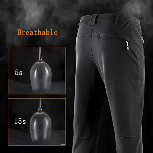 image for Tofern Womens Winter Warm Breathable Waterproof Windproof Softshell Pa