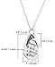 Necklace With Heart Pendant And Cross - A Journey Of Faith Is A Journey Of Love - For Girls - Stainless Steel With Curb Chain