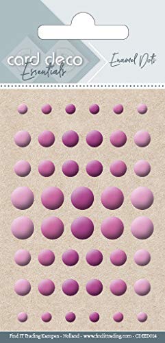 Card Deco Essentials - Enamel Dots Pink 3 Pack