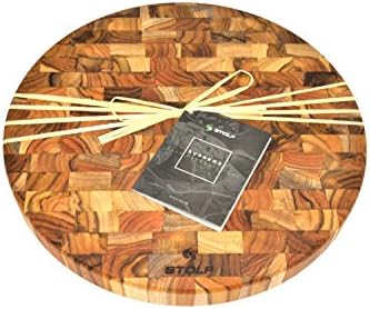 Stolf large end grain round chopping block