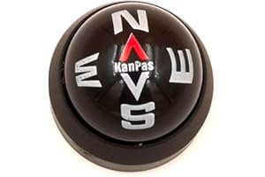 KanPas EDC Ball Compass for Hands-Free and Free Angle Reading