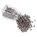 2500PCS Professional Silicone Hole Lined Micro Rings Tubes Links Beads Linkies Hair Extension Beads, 5mm/0.2