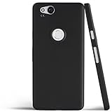 totallee Pixel 2 Case, Thinnest Cover Premium Ultra Thin Light Slim Minimal Anti-Scratch Protective - for Google Pixel 2 (Midnight Black)