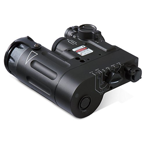 Steiner Model 9001 eOptics DBAL-D2 Dual Beam Aiming Laser with IR LED Illuminator, Black