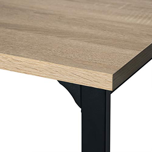 eSituro SBST0403 Bartisch Stehtisch mit Metallgestell,120x40x105cm, Küchentheke Küchenbar Tresentisch Industrie-Design… – Bild 4